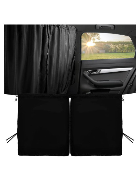 Cortinas de Privacidad para Automóviles Abizarch - 140x80 cm Cortinas de Privacidad para Automóviles Abizarch - 140x80 cm