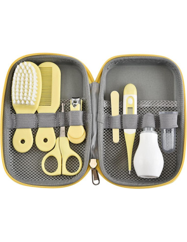 Kit de Aseo para Bebés Plplaaoo 8 en 1 - Amarillo