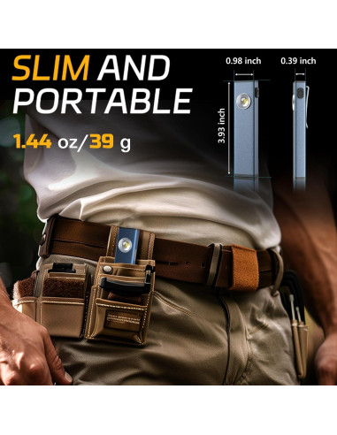 Linterna Recargable Lexall LED 600 Lúmenes Portátil 1 pc