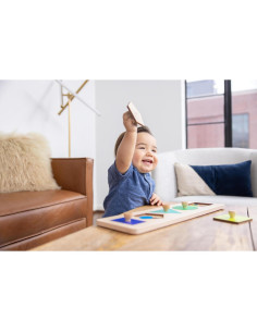 Rompecabezas de Formas de Madera Lovevery 16 Meses+ 2