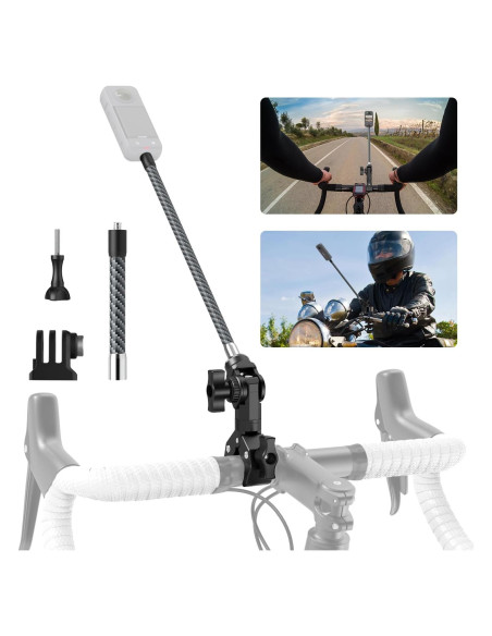 Soporte de Manillar de Bicicleta KOQEIEY 360 para Insta360 y GoPro Soporte de Manillar de Bicicleta KOQEIEY 360 para Insta360 y GoPro