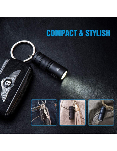 Linterna EDC TrustFire MINI2 220 Lúmenes Recargable USB