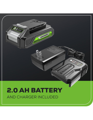Herramienta Multiuso Inalámbrica Greenworks 24V 2.0Ah con 13 Accesorios