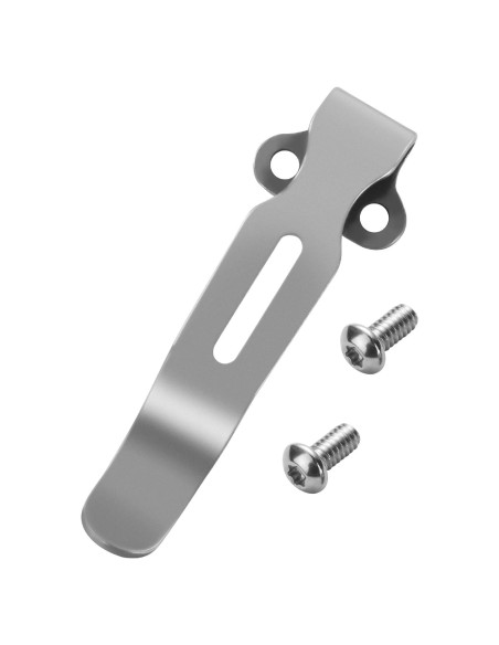Clip de bolsillo Qtcial para Benchmade Bugout 535 - Acero inoxidable Clip de bolsillo Qtcial para Benchmade Bugout 535 - Acero inoxidable