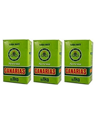 Té de Yerba Mate Canarias 3 Pack 1 Kg Sin Cafeína