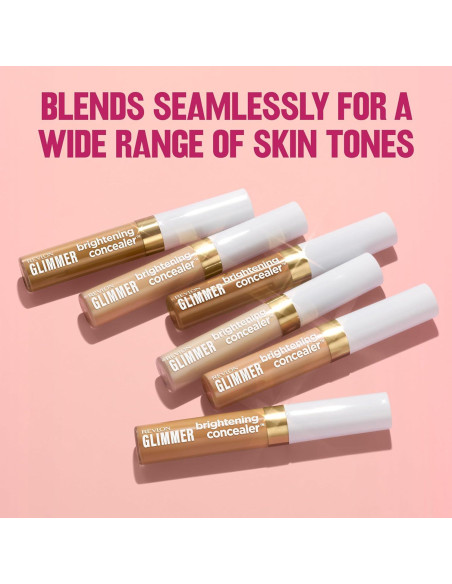 Corrector Iluminador Revlon Glimmer 125 - Maquillaje Líquido 8.8 ml Corrector Iluminador Revlon Glimmer 125 - Maquillaje Líquido 8.8 ml