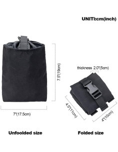 Bolsa Táctica Plegable EXCELENTE ELITE SPANKER para Municiones 2