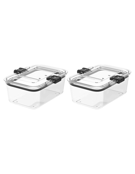 Contenedor de Almacenamiento de Alimentos Prepara Latchlok 5.25 Tazas - Juego de 2 Contenedor de Almacenamiento de Alimentos Prepara Latchlok 5.25 Tazas - Juego de 2