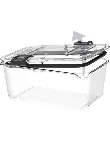 Contenedor de Almacenamiento de Alimentos Prepara Latchlok 5.25 Tazas - Juego de 2