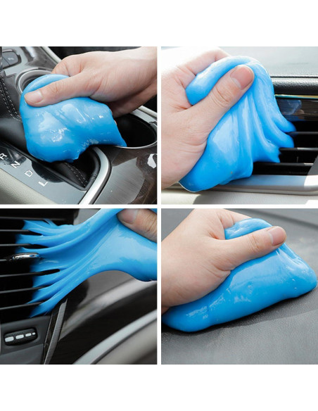 Gel Limpiador de Grietas para Automóviles LKAHG 160g Azul Gel Limpiador de Grietas para Automóviles LKAHG 160g Azul