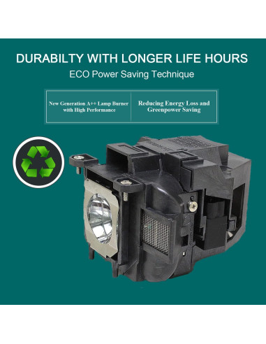 Bombilla de Lámpara RANETLIO ELPLP78/ELPLP88 para Proyectores