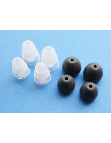 Juego de Puntas de Auriculares In-Ear Shure 8 Pcs Triple Flange Juego de Puntas de Auriculares In-Ear Shure 8 Pcs Triple Flange