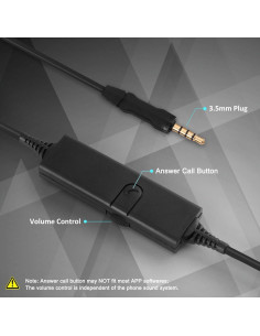 Auricular Arama A602MP con Micrófono y Cancelación de Ruido 2