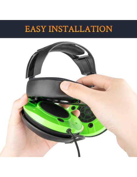 Almohadillas de Gel Reemplazo SOULWIT para Auriculares Razer ManO'War Almohadillas de Gel Reemplazo SOULWIT para Auriculares Razer ManO'War