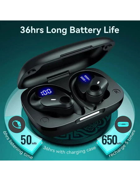 Auriculares Inalámbricos Sony T59 con Estuche Carga 36h IPX7 Auriculares Inalámbricos Sony T59 con Estuche Carga 36h IPX7