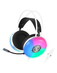 Auriculares ENHANCE Theorem 3 Blancos - Sonido Estéreo 2.0, 50mm