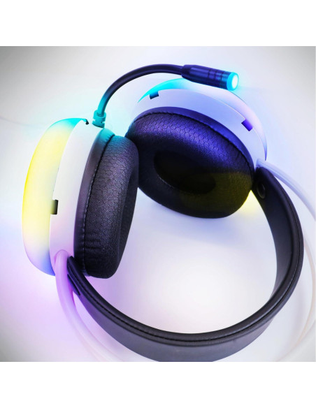 Auriculares ENHANCE Theorem 3 Blancos - Sonido Estéreo 2.0, 50mm Auriculares ENHANCE Theorem 3 Blancos - Sonido Estéreo 2.0, 50mm
