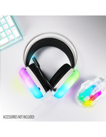 Auriculares ENHANCE Theorem 3 Blancos - Sonido Estéreo 2.0, 50mm Auriculares ENHANCE Theorem 3 Blancos - Sonido Estéreo 2.0, 50mm