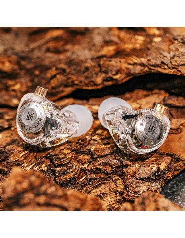 Auriculares Intrauditivos KZ EDX Pro X HiFi 10mm Transparente