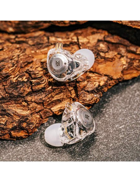 Auriculares Intrauditivos KZ EDX Pro X HiFi 10mm Transparente Auriculares Intrauditivos KZ EDX Pro X HiFi 10mm Transparente