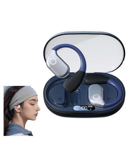 Auriculares Inalámbricos MOCANIO M82 Conducción Ósea Bluetooth 5.4 Auriculares Inalámbricos MOCANIO M82 Conducción Ósea Bluetooth 5.4