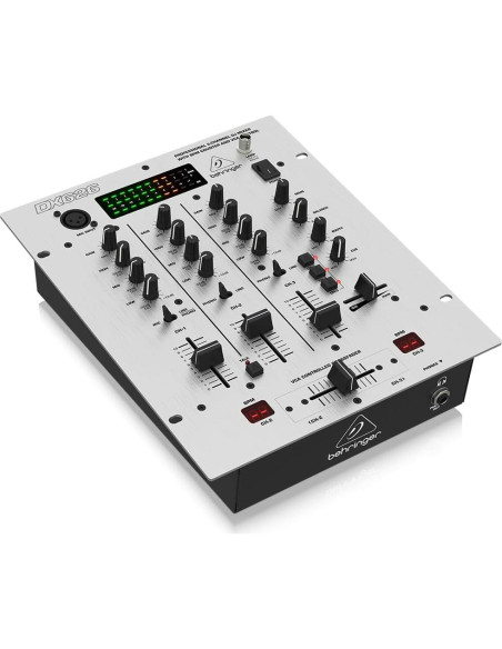 Mezclador DJ Behringer Pro Mixer DX626 3 Canales con BPM Mezclador DJ Behringer Pro Mixer DX626 3 Canales con BPM