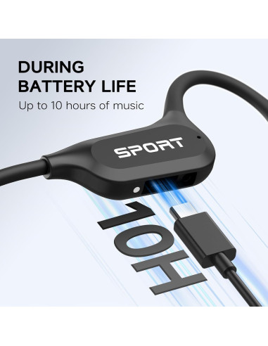 Auriculares de Conducción Ósea Yorlu X14 Bluetooth 5.4 IP56