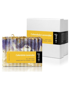 Jabón Herbal Natural I & JABÓN Caléndula-Lavanda 125g