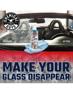 Limpiador de Vidrios Sin Rayas Chemical Guys 473 ml + 3 Toallas 2