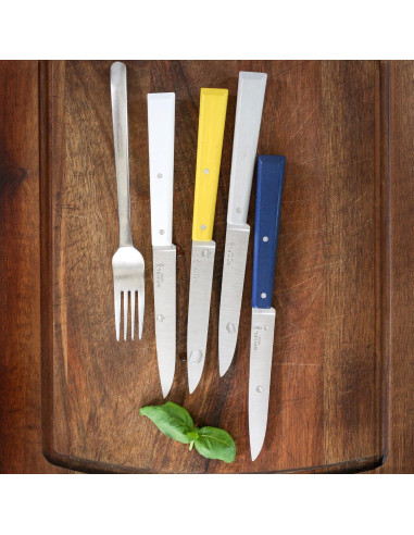Set de 4 Cuchillos de Mesa Opinel No. 125 Acero Inoxidable
