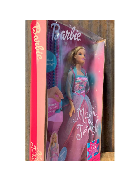 Muñeca Barbie Joyas Mágicas Mattel 32.5x17x6.4cm Muñeca Barbie Joyas Mágicas Mattel 32.5x17x6.4cm