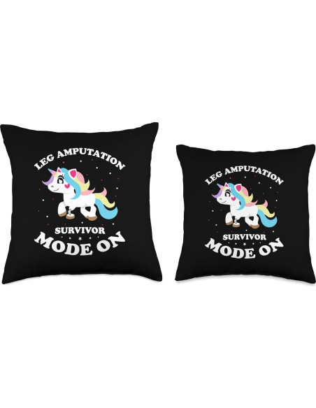 Almohada Temática de Pierna Artificial 40x40 cm - Diseño Biónico Almohada Temática de Pierna Artificial 40x40 cm - Diseño Biónico