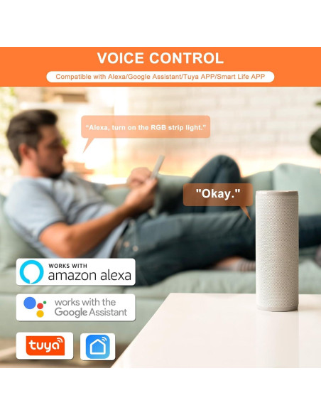 Controlador LED RGB MIWISE con APP y control remoto IR Controlador LED RGB MIWISE con APP y control remoto IR