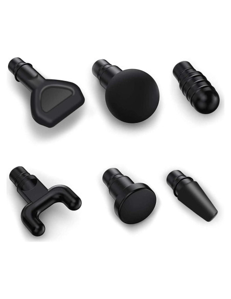 Cabezas de masaje para pistola Hypervolt Go - 6 accesorios Cabezas de masaje para pistola Hypervolt Go - 6 accesorios