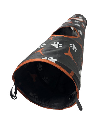 Juguete túnel para gatos Pets First Texas Longhorns con peluche