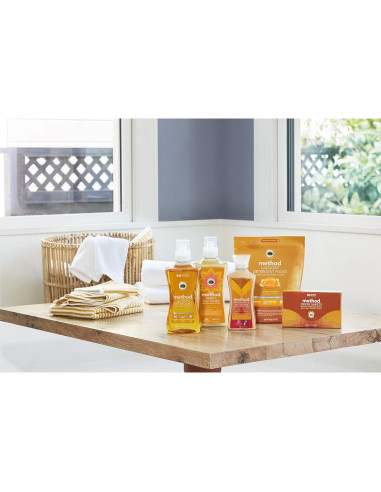 Detergente Líquido para Ropa Method 1.58L Jengibre y Mango
