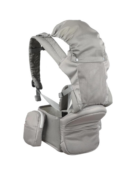 Portabebés Ergonómico CooCooBaby FLEXSEAT Gris 3.2-20kg Portabebés Ergonómico CooCooBaby FLEXSEAT Gris 3.2-20kg