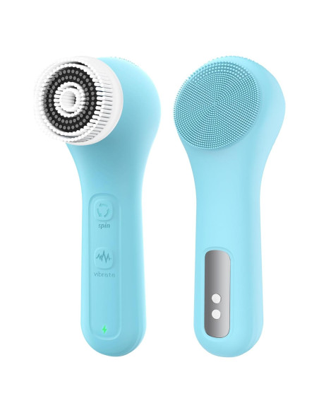 Exfoliador Facial WOVAZUS J08 Azul, 8 Modos, Recargable, IPX7 Exfoliador Facial WOVAZUS J08 Azul, 8 Modos, Recargable, IPX7