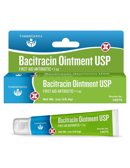 Ungüento antibiótico TenderGentle Bacitracina 28.35 g Ungüento antibiótico TenderGentle Bacitracina 28.35 g