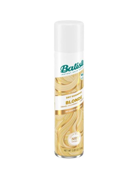 Champú Seco Batiste Rubio Brillante 108.86g (Paquete de 4) Champú Seco Batiste Rubio Brillante 108.86g (Paquete de 4)