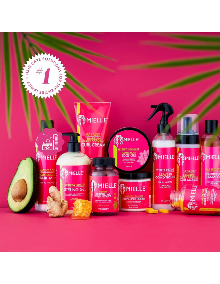 Leche Hidratante de Aguacate Mielle Organics 240g - Para Todo Tipo de Cabello Leche Hidratante de Aguacate Mielle Organics 240g - Para Todo Tipo de Cabello