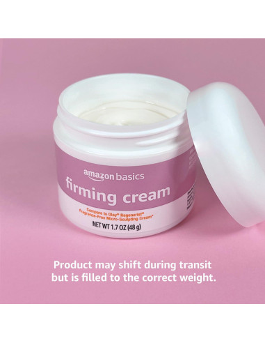Crema Reafirmante Amazon Basics 48g Sin Fragancia