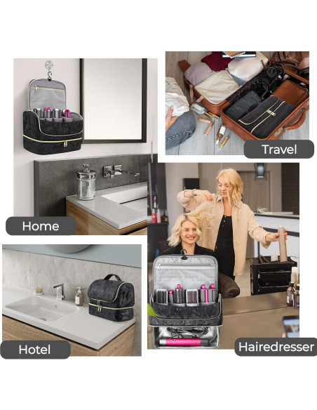 Funda de Viaje Doble Capa Pripher para Dyson Airwrap - Impermeable Funda de Viaje Doble Capa Pripher para Dyson Airwrap - Impermeable