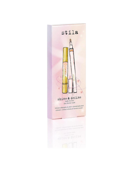 Dúo de Labios Brillo y Define Stila Nude 42g Dúo de Labios Brillo y Define Stila Nude 42g