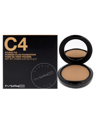 Base en Polvo MAC Studio Fix C4 - 14.79 Gramos - Acabado Mate
