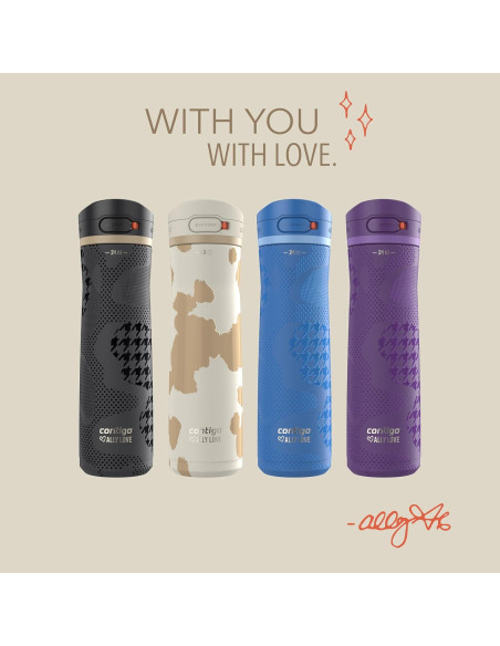 Botella de Agua Contigo Jackson Chill 2.0 710 ml Violeta Botella de Agua Contigo Jackson Chill 2.0 710 ml Violeta