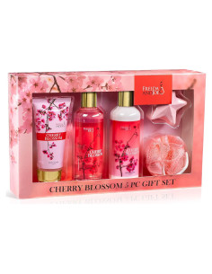 Cesta de Regalo Spa Freida y Joe - 5 Piezas Flor de Cerezo