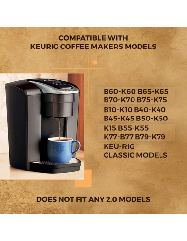Aguja de Reemplazo para Cafeteras Keurig - Compatible K-Elite, K-Caf, K-Slim y más