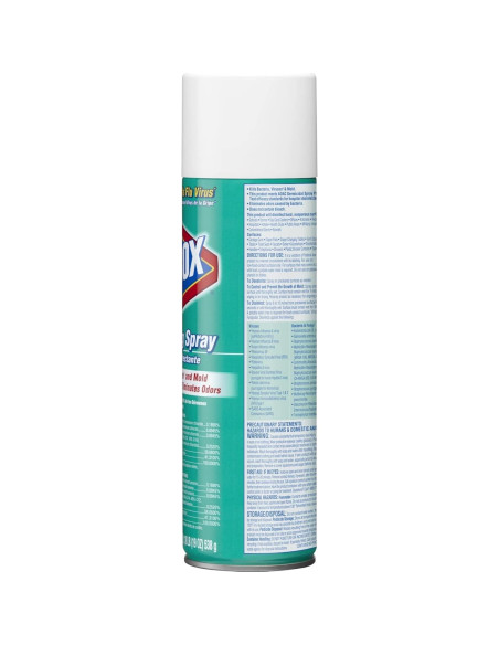 Spray Desinfectante Clorox 539g - Elimina gérmenes y olores Spray Desinfectante Clorox 539g - Elimina gérmenes y olores