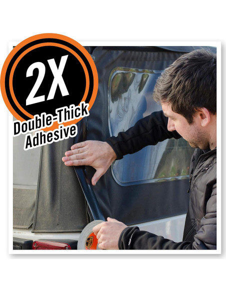 Cinta Ducto Gorilla Negra 48mm x 11m - Paquete de 6 Cinta Ducto Gorilla Negra 48mm x 11m - Paquete de 6
